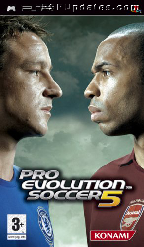pes 5 sur psp